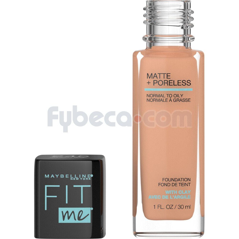 Base De Maquillaje Maybelline Ny Fit Me Matte Y Sin Poros Classic