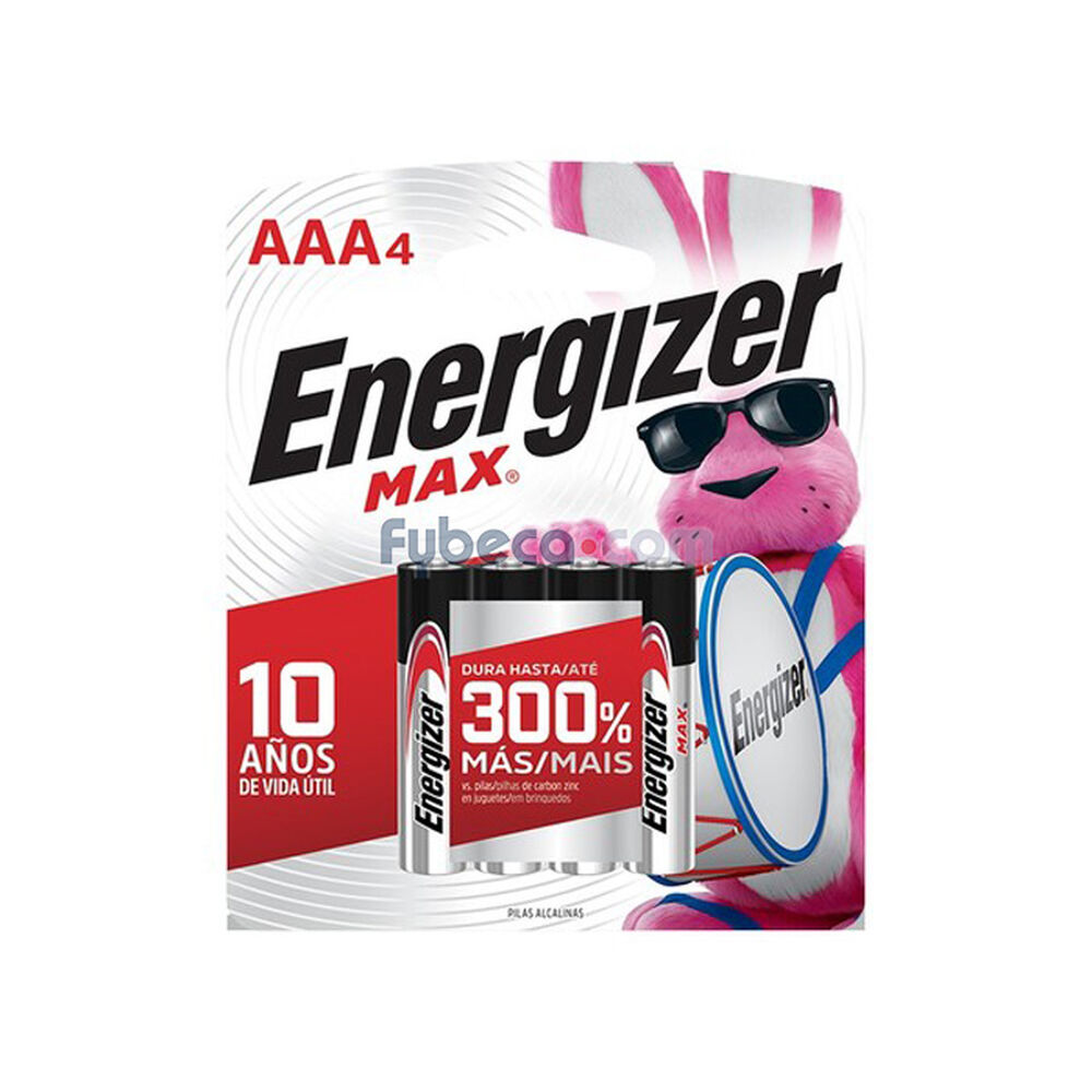 Pilas-Alcalinas-Energizer-Max-Aaa4-Paquete-imagen