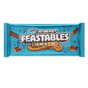 Chocolate Feastables Peanut-Butter-60G-Caja-imagen