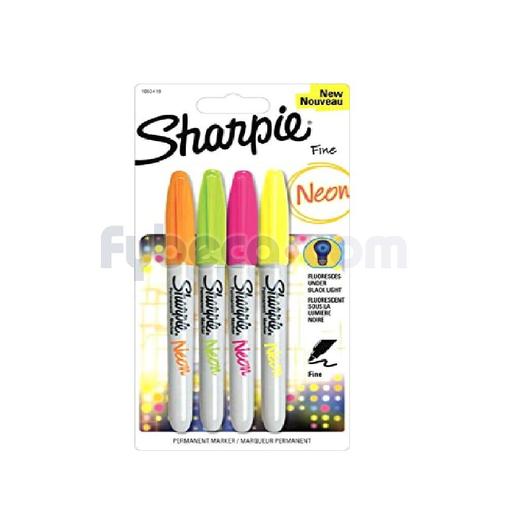 Marc.Sharpie-Fino-Basicos+Neon-X4-Colores-17575-Ma.Sp.2102506-imagen