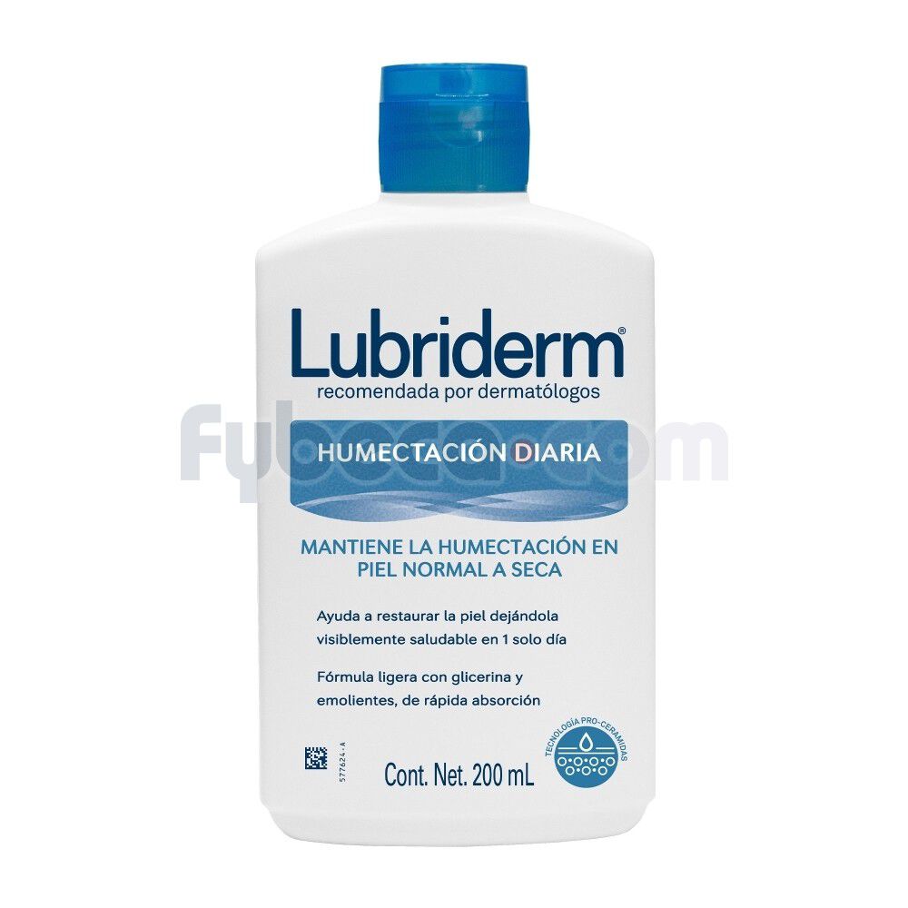 Crema-Corporal-LUBRIDERM-Humectación-Diaria-200ml-imagen-2