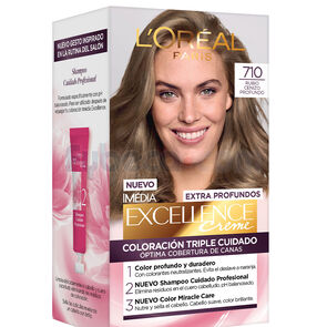 Tinte-Excellence-Creme-L'Oreal-Paris-710-Rubio-Cenizo-Profundo-Unidad-imagen