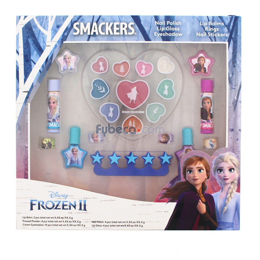 Set-De-Brillos-Y-Pinta-Uñas-Smackers-Disney-Frozen-Ii-Caja-imagen