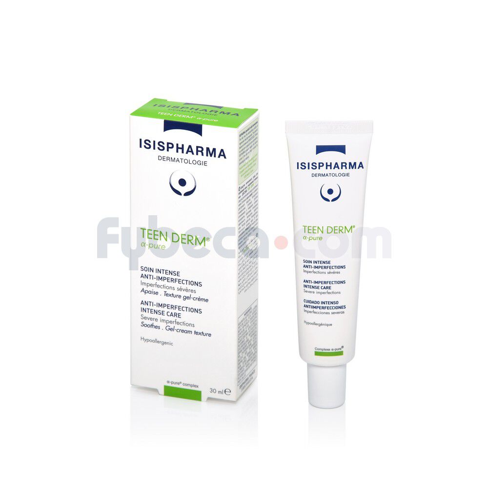 Crema-Isispharma-Teen-Derm-Alpha-Pure-30-Ml-Frasco-imagen