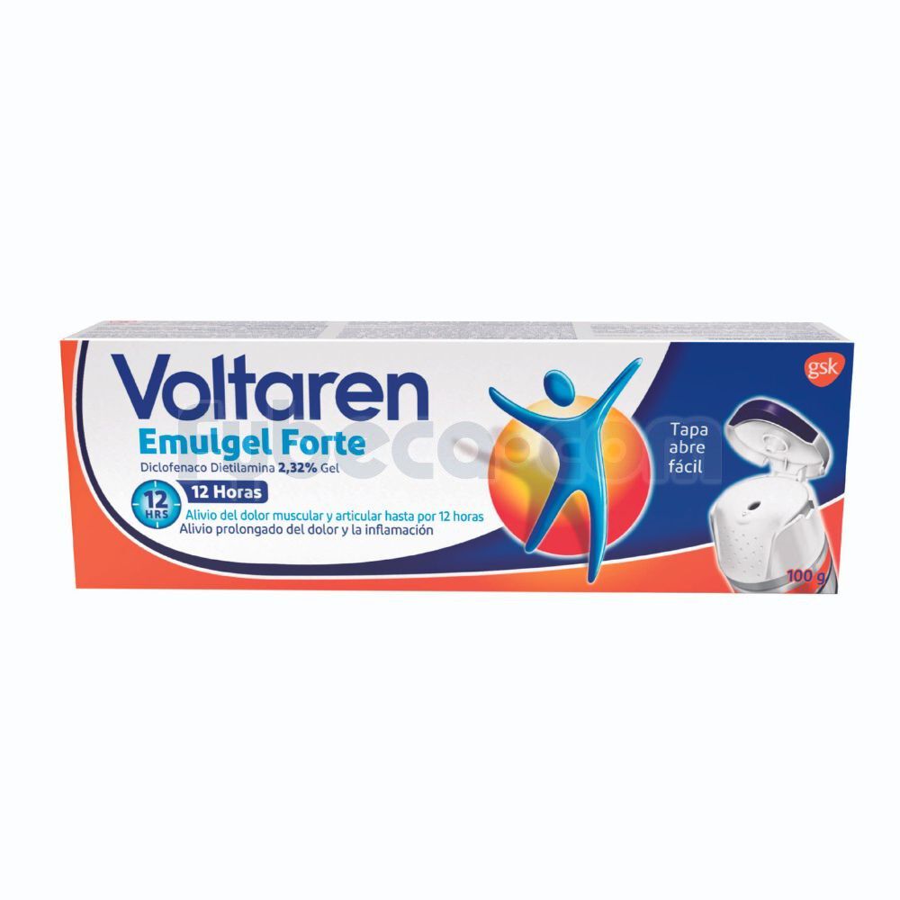 Voltaren Otc Emulgel Forte Tubo 100Gr