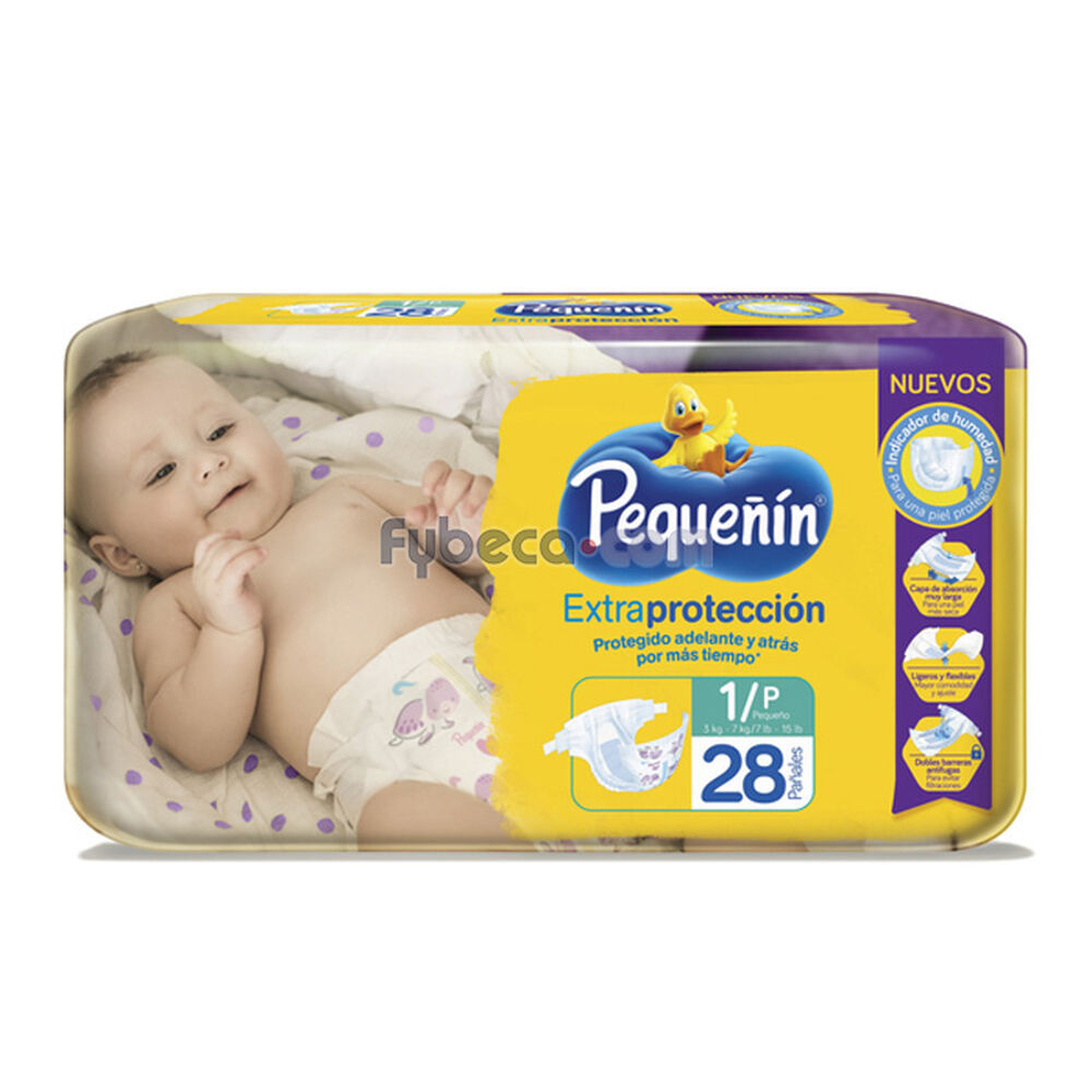 Pañales-Pequeñín-Extra-Protección-P-Paquete-imagen