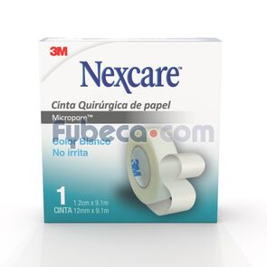 Esparadrapo-de-Papel-Nexcare-3M-Micropore-Blanco-Unidad-imagen