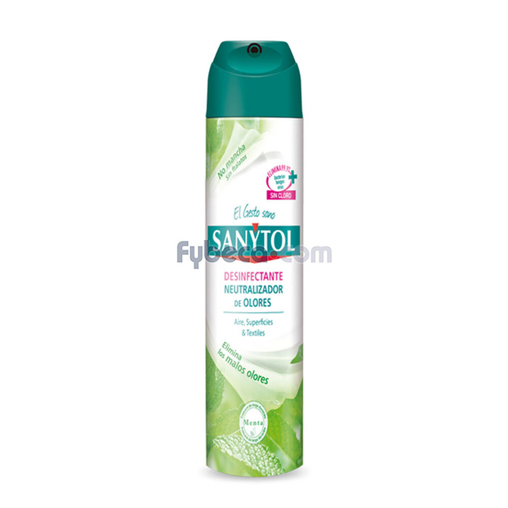Desinfectante Sanytol Menta 300 Ml Spray