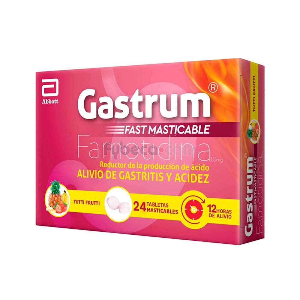 Gastrum-Fast-Tabs-Mastic.-Tutti-Frutti-C/24-Suelta-imagen