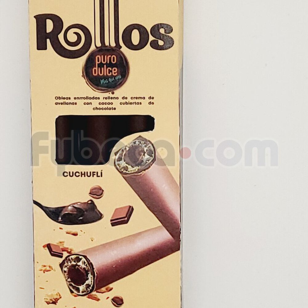 Obleas-Enrrolladas-Puro-Dulce-Crema-Avellana-Cacao-Cubierta-Chocolate-57-Gr-imagen