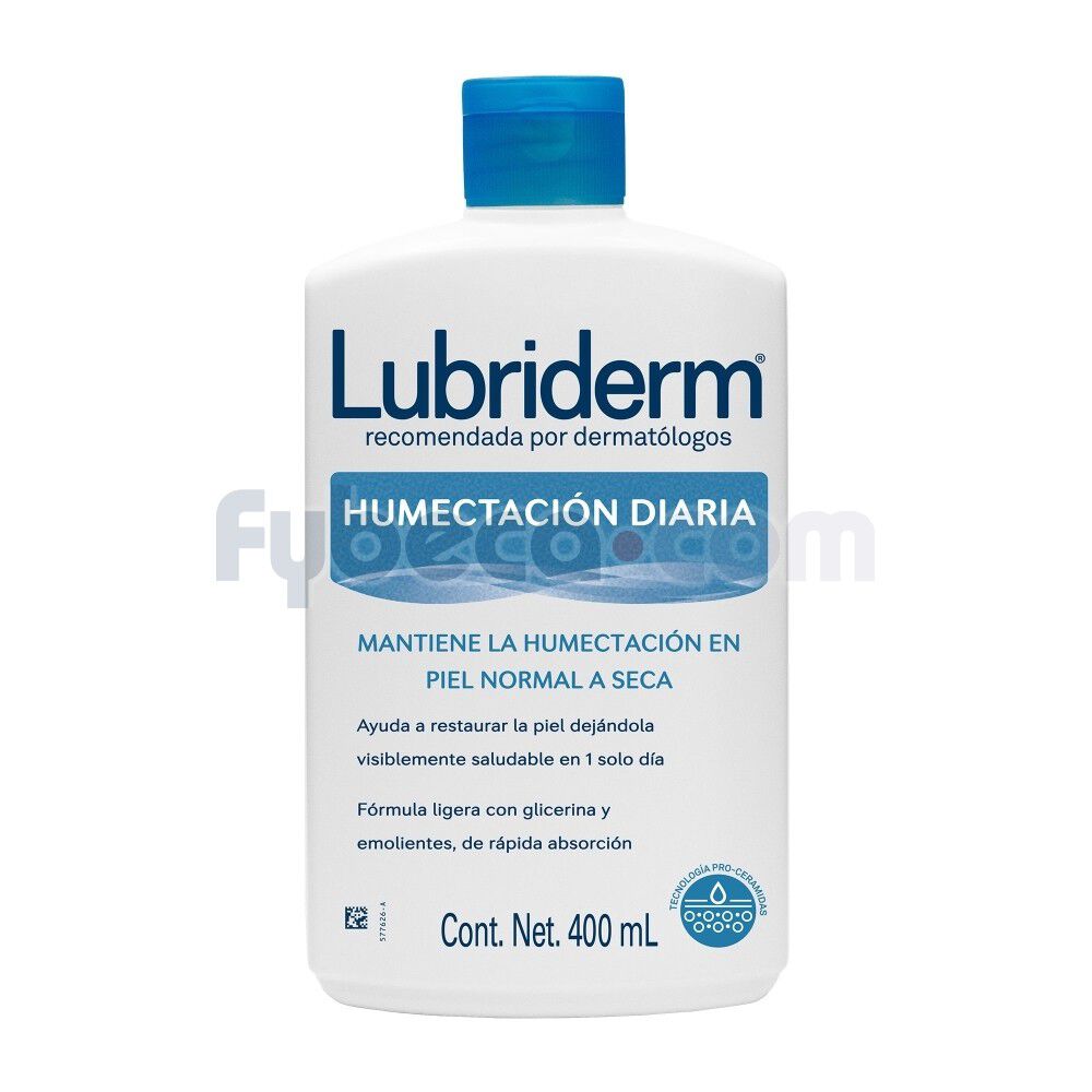 Crema-Corporal-Lubriderm-Humectaci&oacute;n-Diaria-400ml-imagen-1