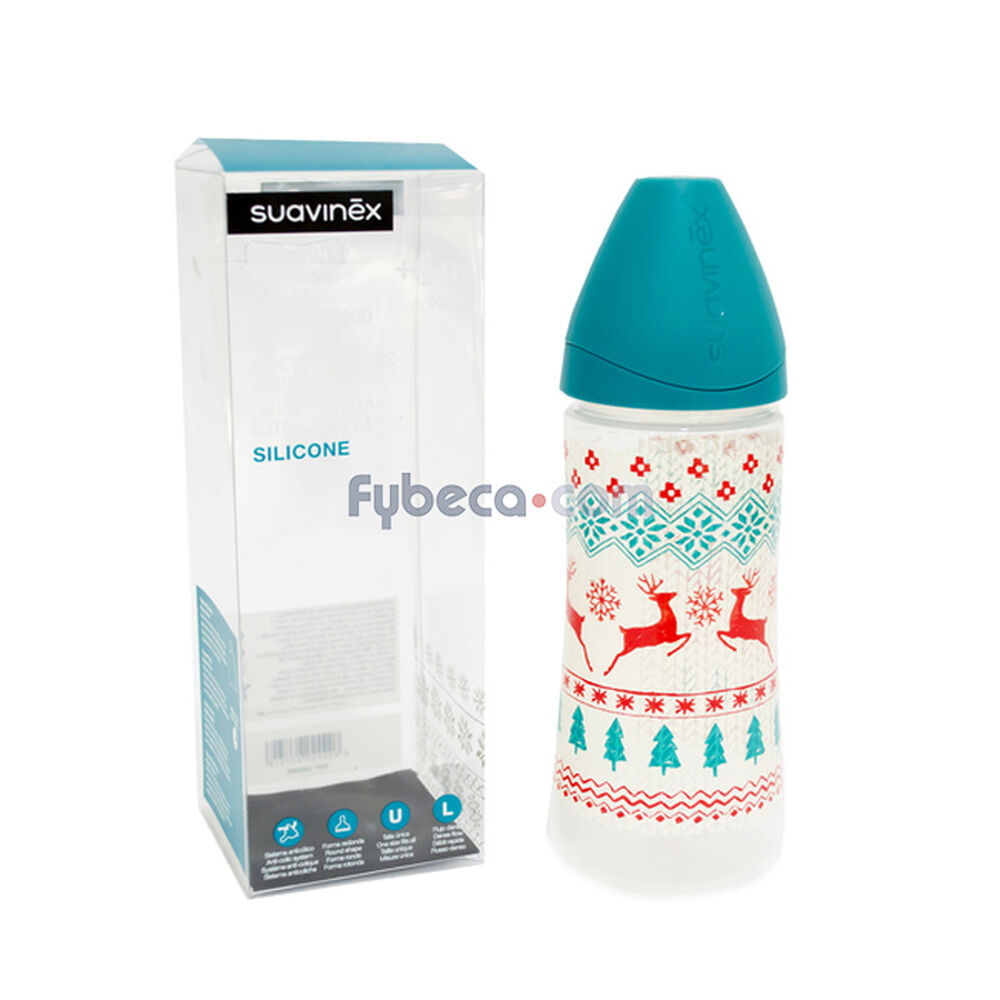 Biberón-Suavinex-Basic-3-Posiciones-Navidad-360-Ml-Unidad-imagen