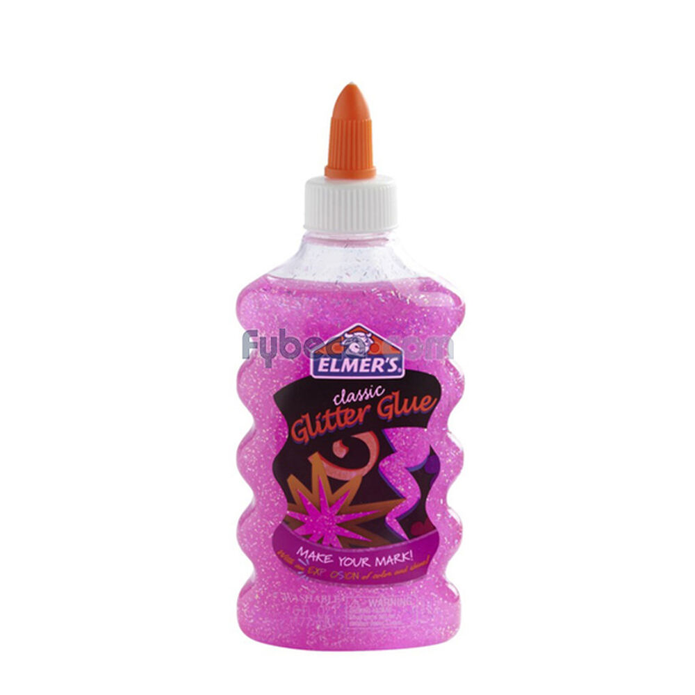 Pega-Elmer'S-Glitter-Rosado-177-Ml-Frasco-imagen