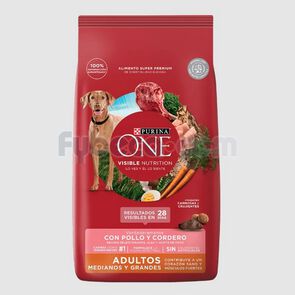 Alimento-Purina-One-Perros-Med-Y-Gran-Pollo-Y-Cordero-2Kg-imagen