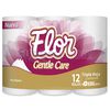 Papel-Higiénico-Flor-Gentle-Care-12-Rollos-Paquete-imagen