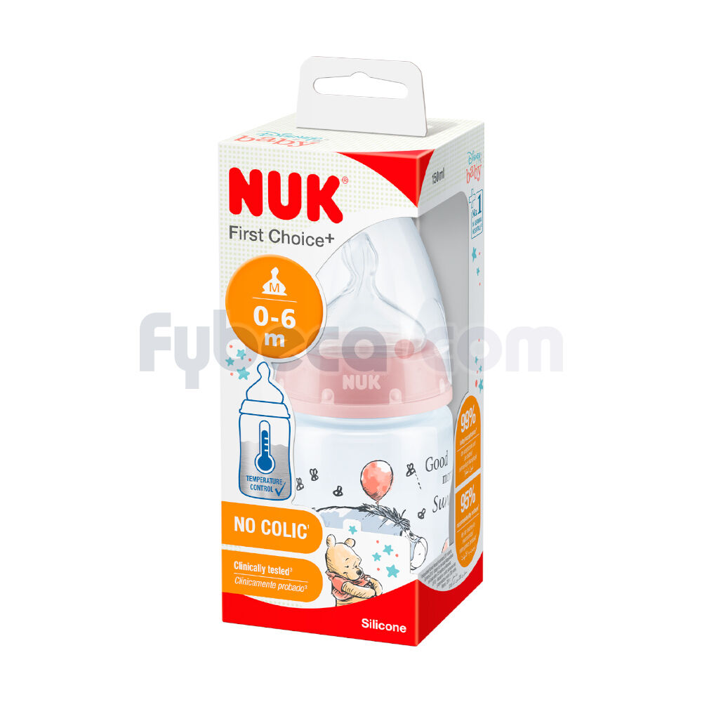 BIBERON-SILICON-NUK-FC-150ML-DISNEY-imagen