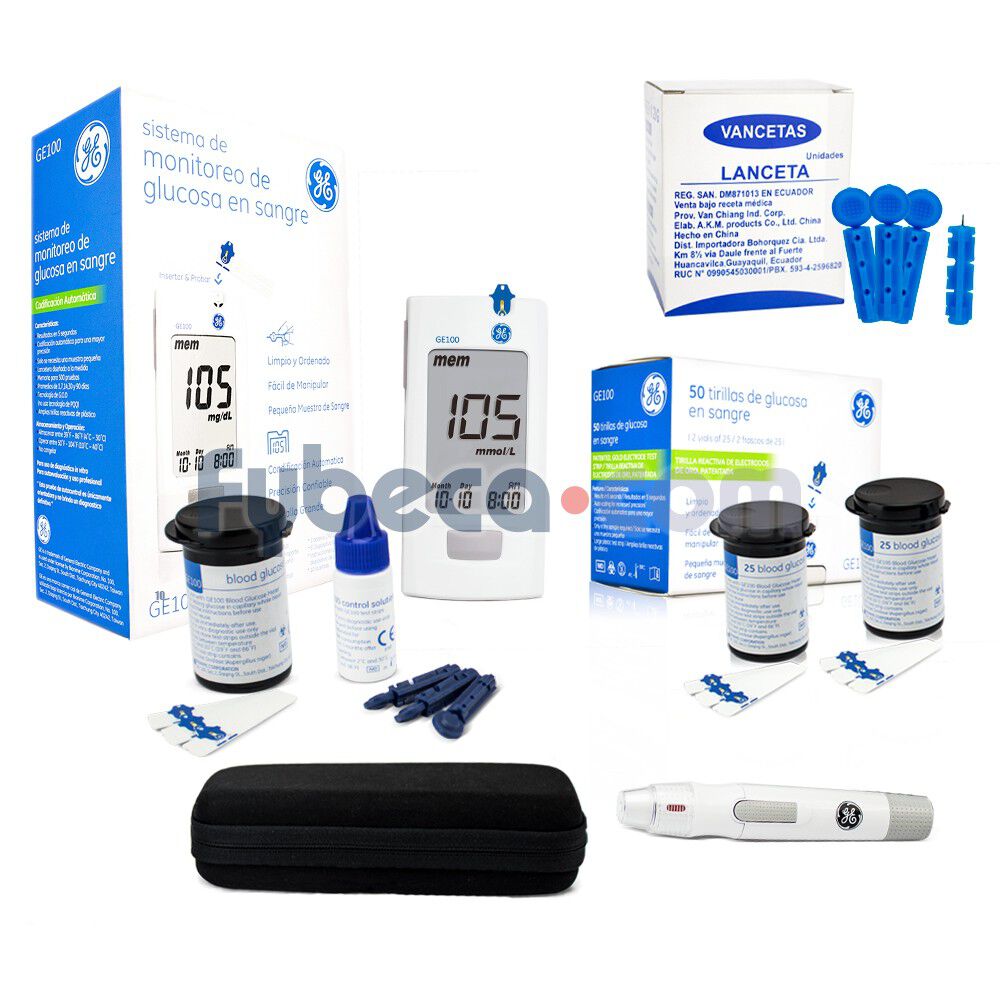 Combo-50-Tirillas+Kit-Glucometro-Maq-Ge100+50-Lancet-imagen-3