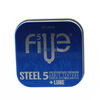 Preservativos-Five-Steel-5-Doble-Textura-Metal-Box-Más-Lube-Caja-imagen