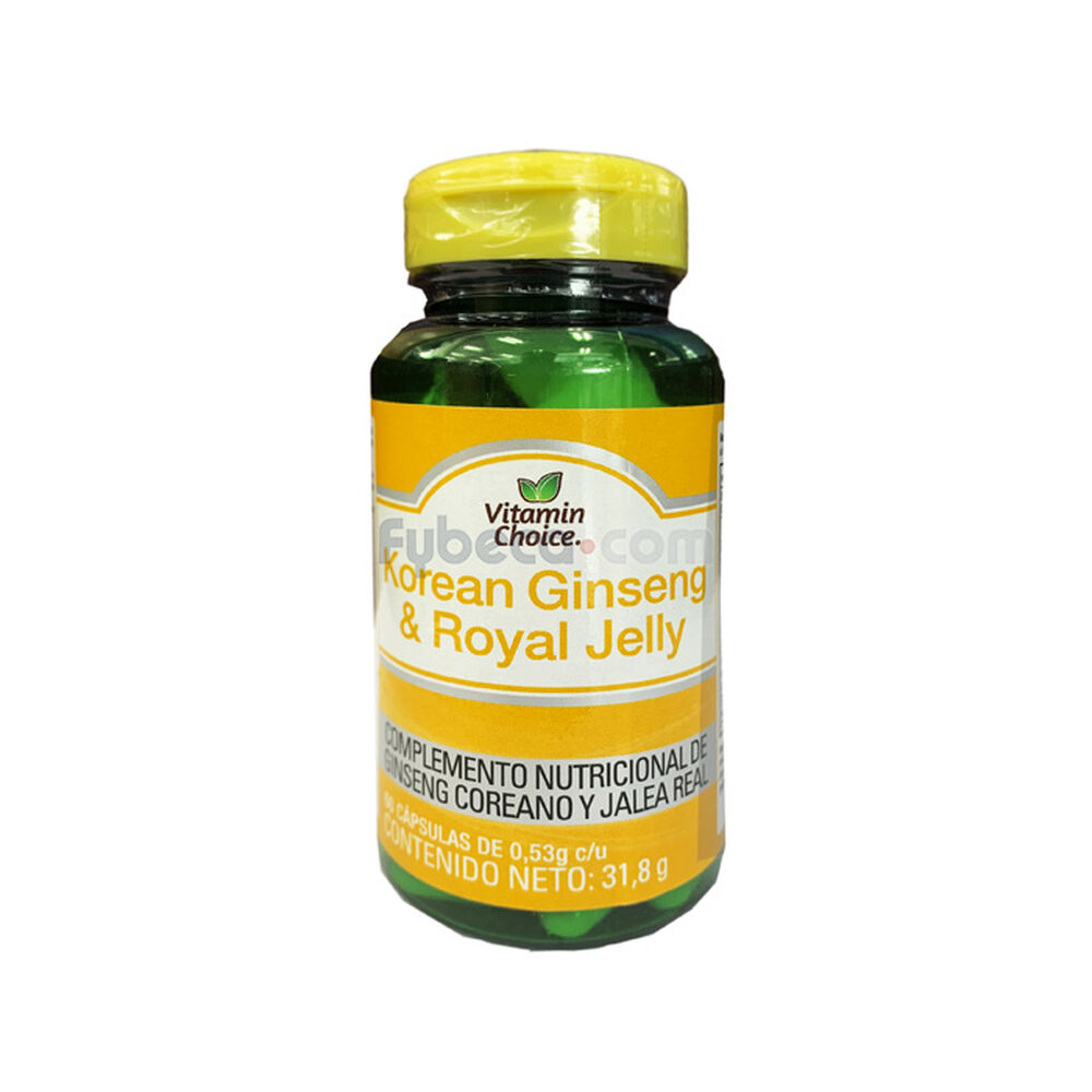 Korean-Ginseng-&-Royal-Jelly-Vitamin-Choice-31.8-G-Frasco-imagen