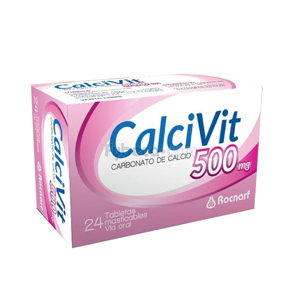 Calcivit 500Mg Tab Masticable C/24