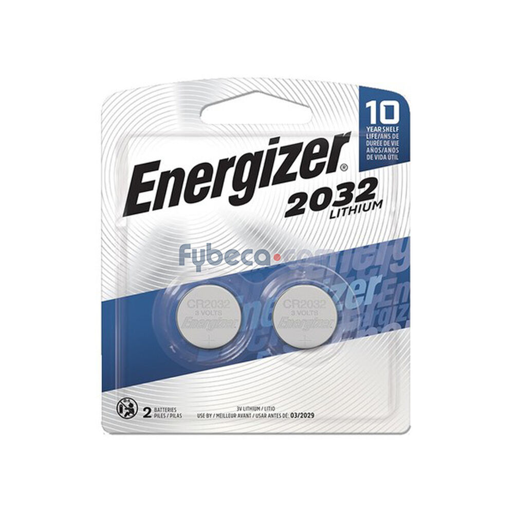 Pilas De Litio Energizer 2032 Paquete