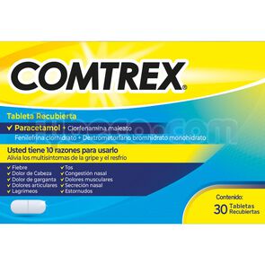Comtrex-(Portugal)-Tableta-Recubierta-C/30-Caja-imagen