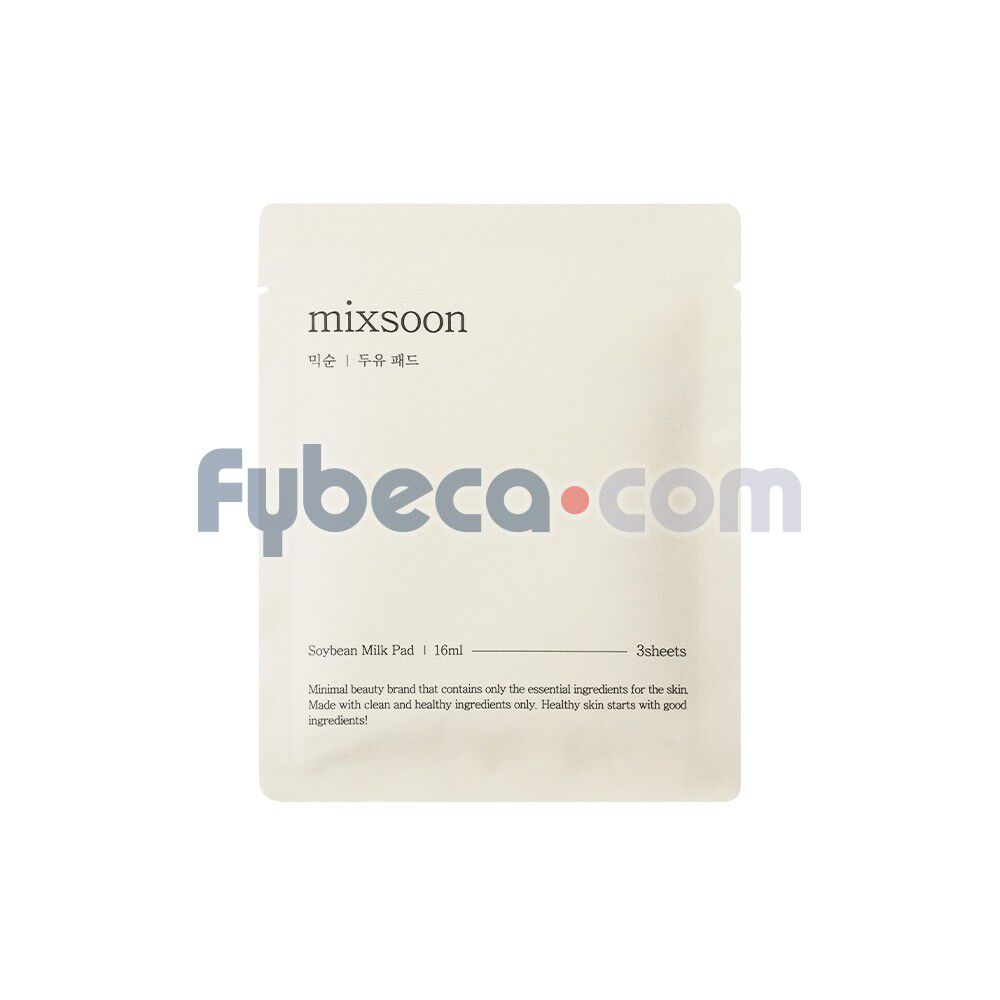 Mixsoon-Soybean-Milk-Pad-Caja-X-10-Mascarillas-imagen