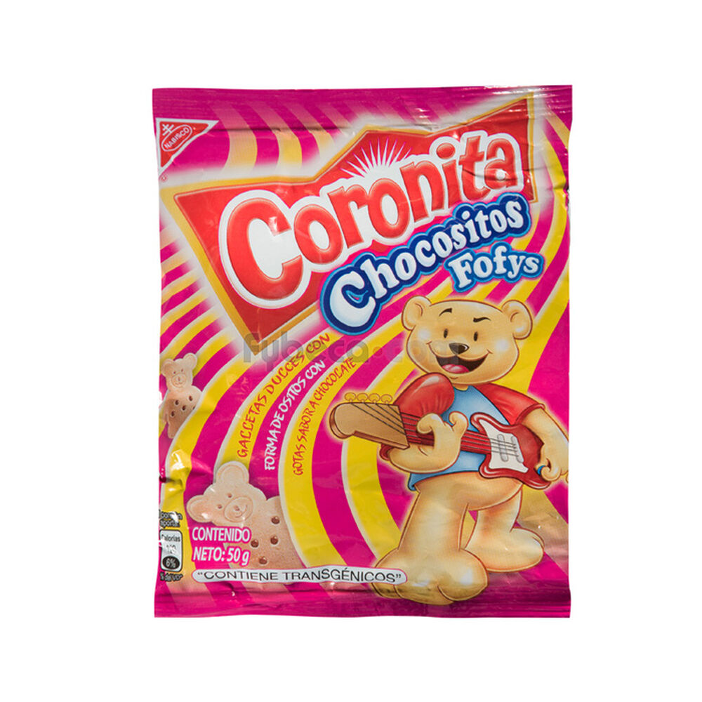 Galletas-Coronita-Sabor-A-Chocolate-50-G-Bolsa-Unidad-imagen