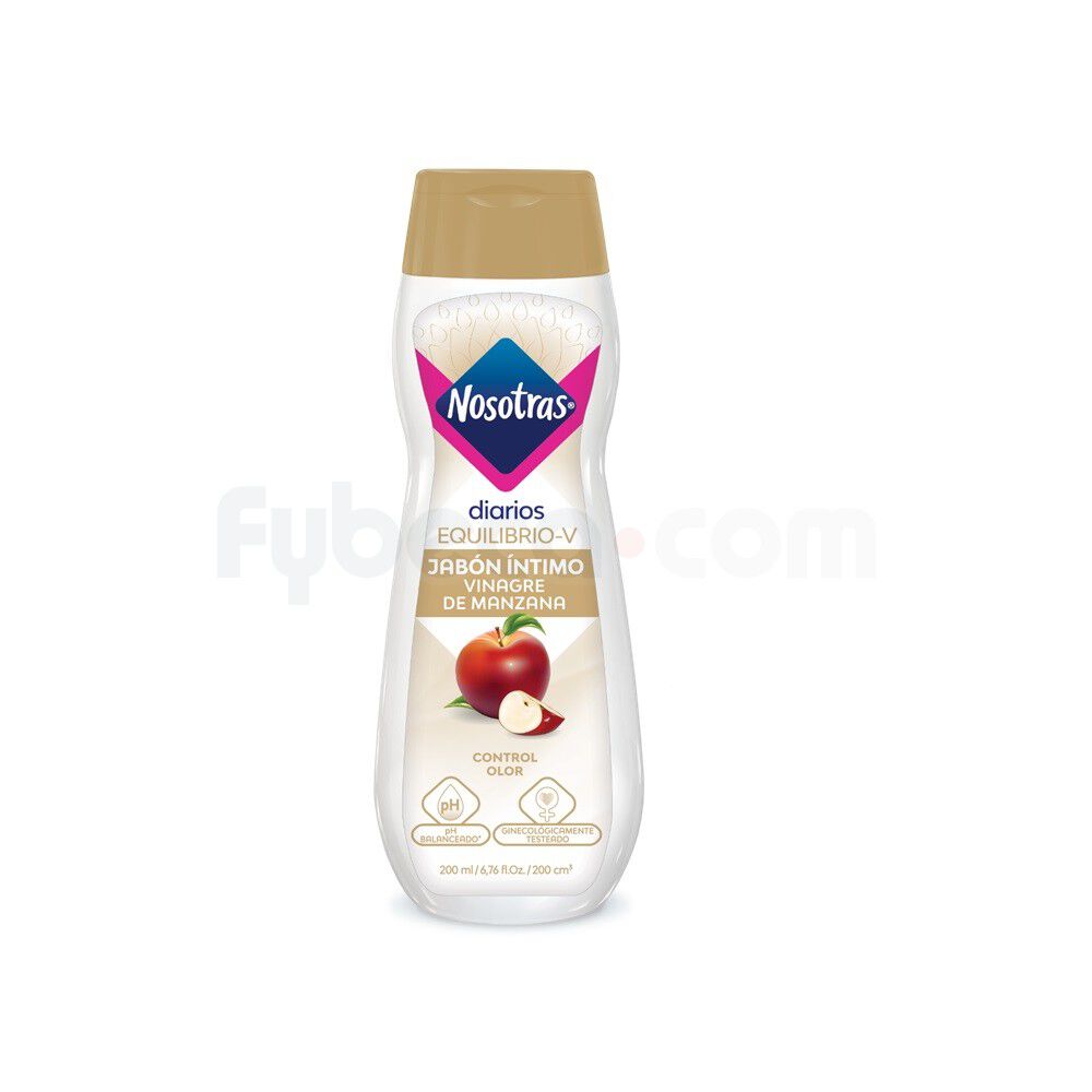 Jabón-Íntimo-Nosotras-Vinagre-Manzana-200-Ml-Frasco-imagen