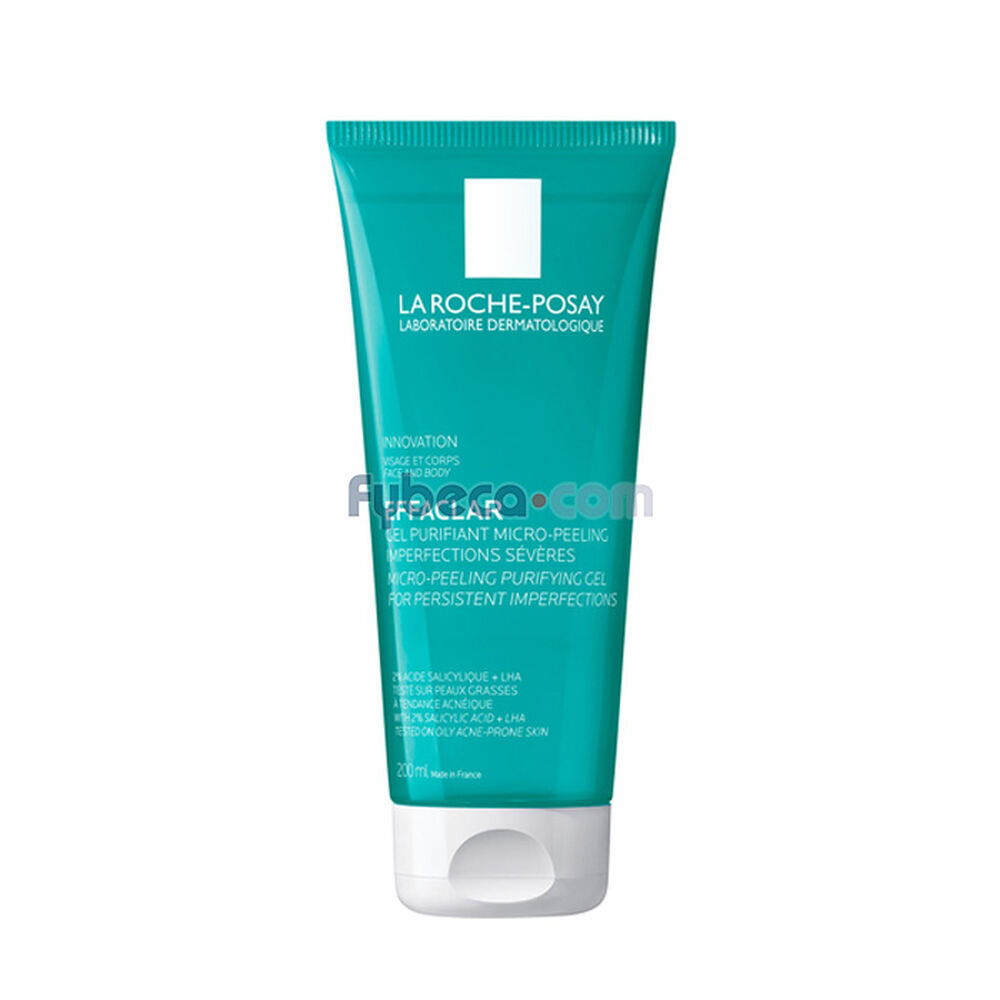 GEL-MICRO-EXFOLIANTE-LA-ROCHE-POSAY-EFFACLAR-200-ML-TUBO-imagen