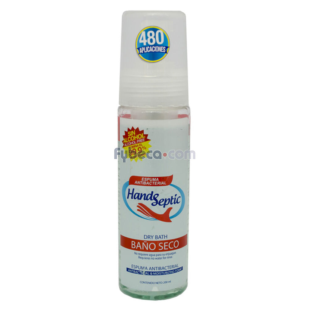 Espuma-Antibacterial-Handseptic-Baño-Seco-200-Ml-Unidad-imagen