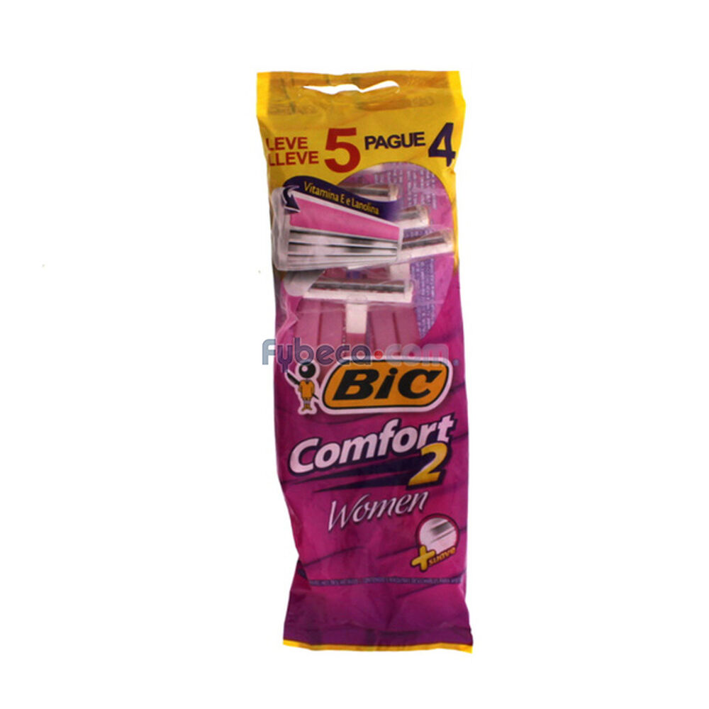 Afeitadora-Desechable-Bic-Comfort-Woman-Paquete-imagen