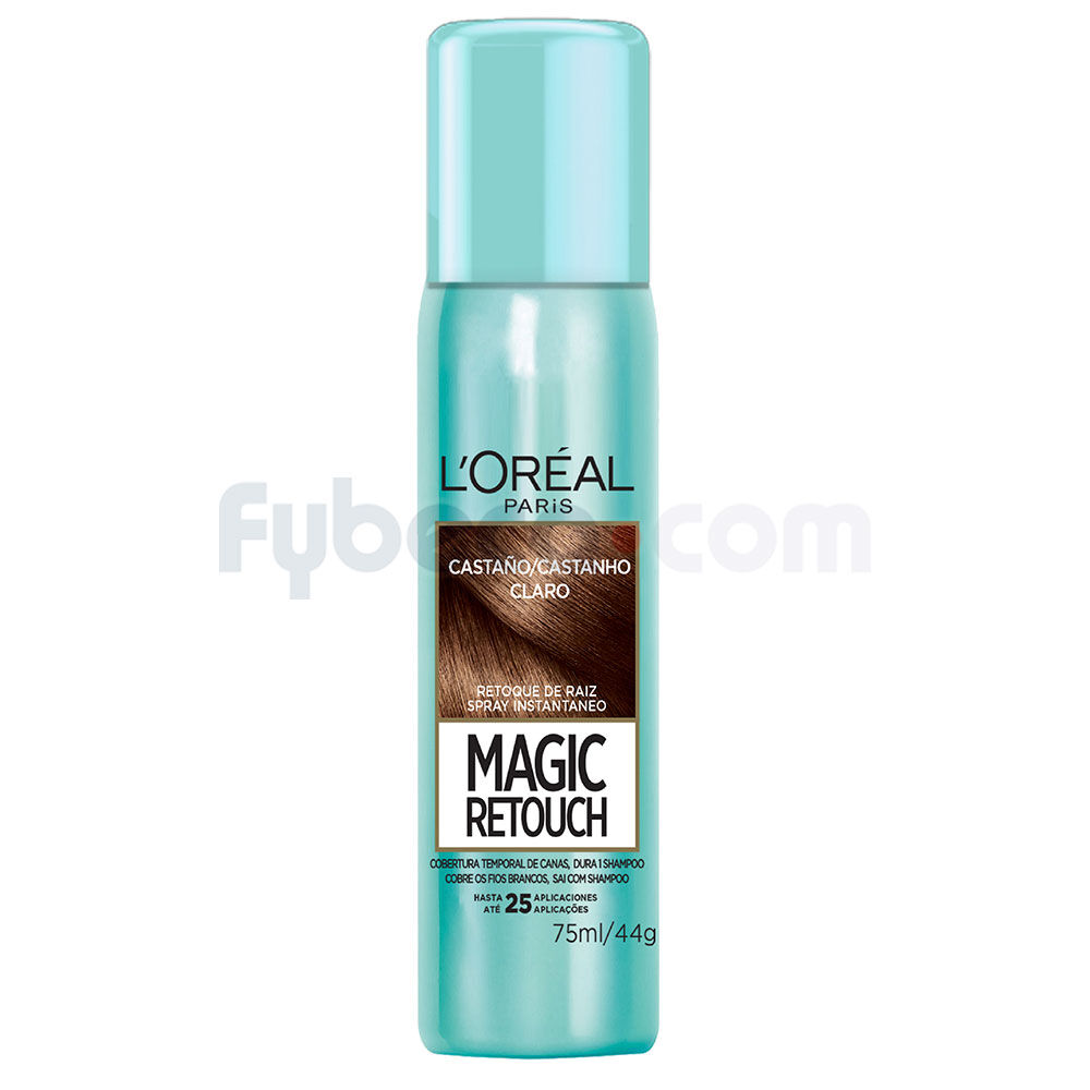 Tinte-Magic-Retouch-L'Oreal-Paris-Castaño-Claro-75-Ml-Unidad-imagen