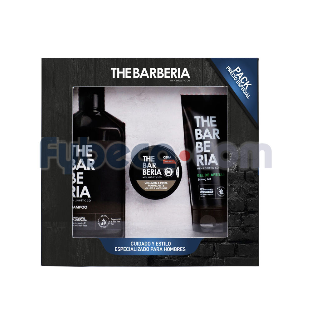Shampoo-Cera-Y-Gel-De-Afeitar-Paquete-imagen