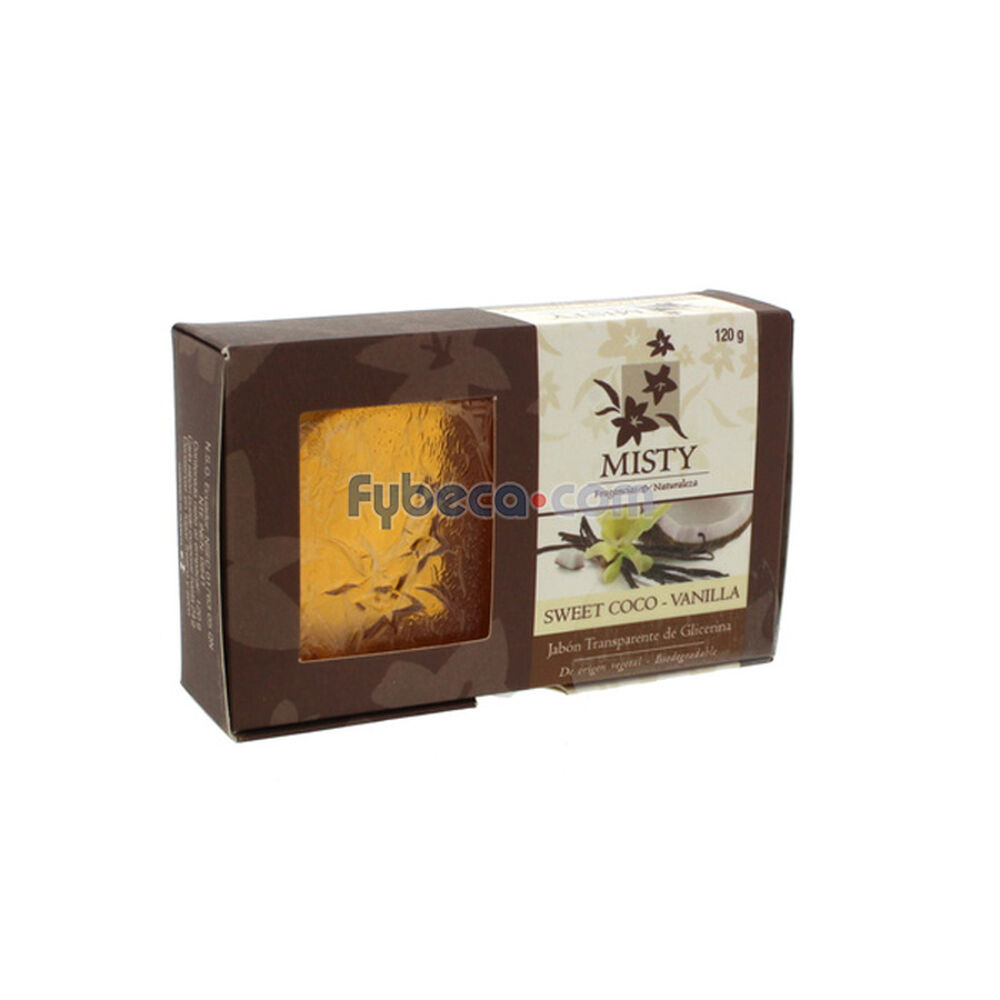 Jabón-Misty-De-Glicerina-Coco-Y-Vainilla-120-G-Paquete-imagen