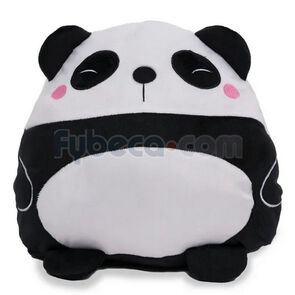 Almohada-Peluche-Panda-Glow-Negro-40Cm-C-120136-imagen