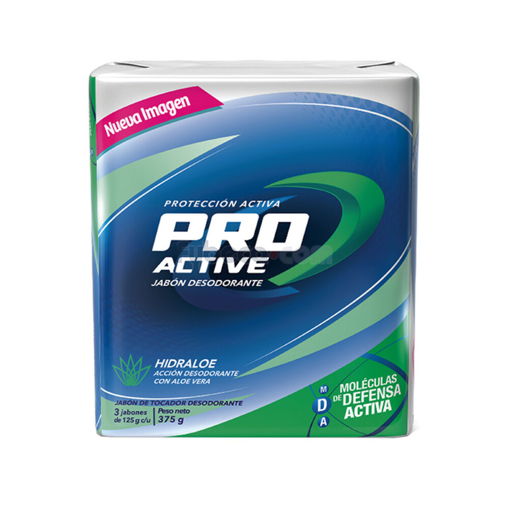 Jabón-Proactive-Hidraloe-125-G-Paquete-imagen