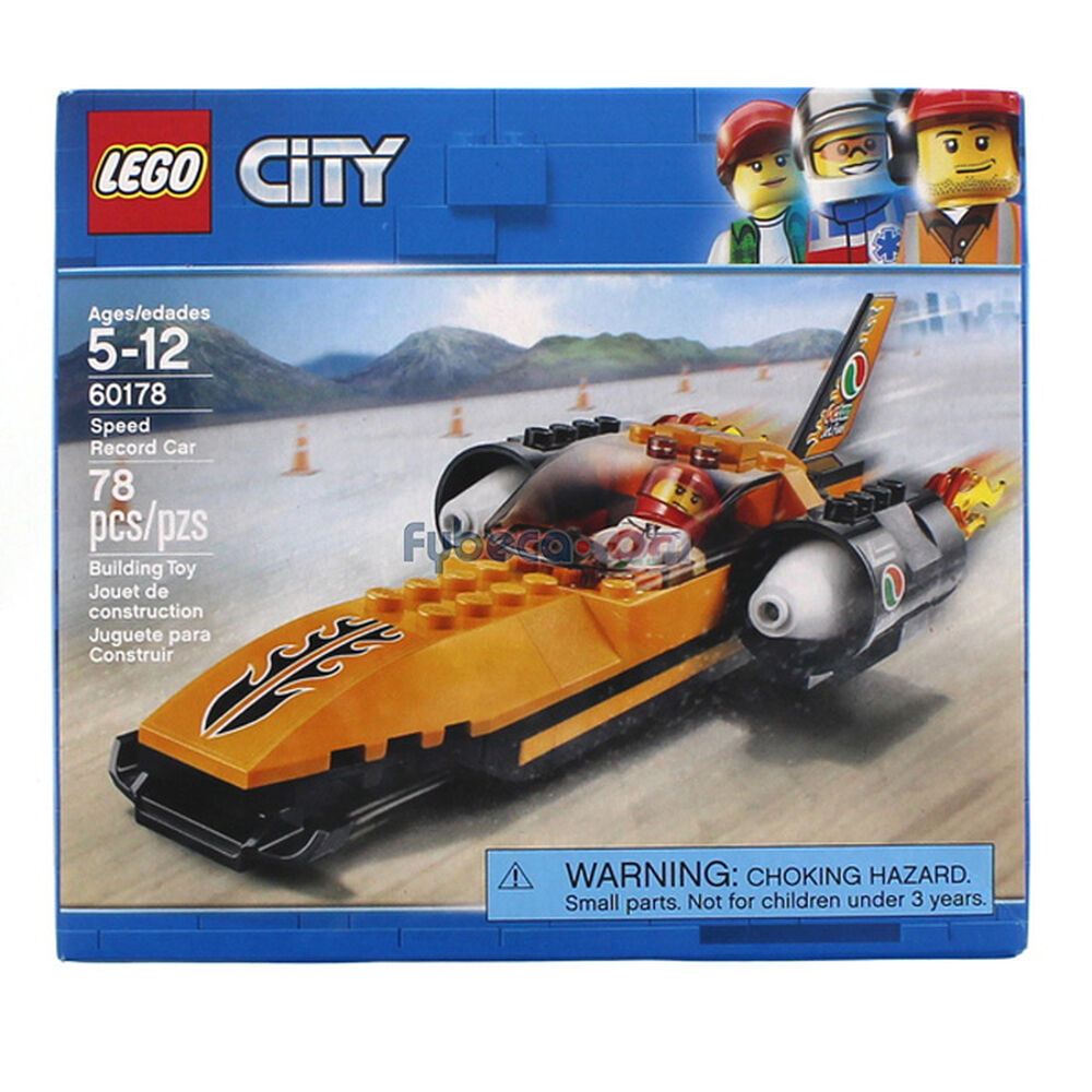 Juguete-Lego-Speed-Record-Car-Unidad-imagen