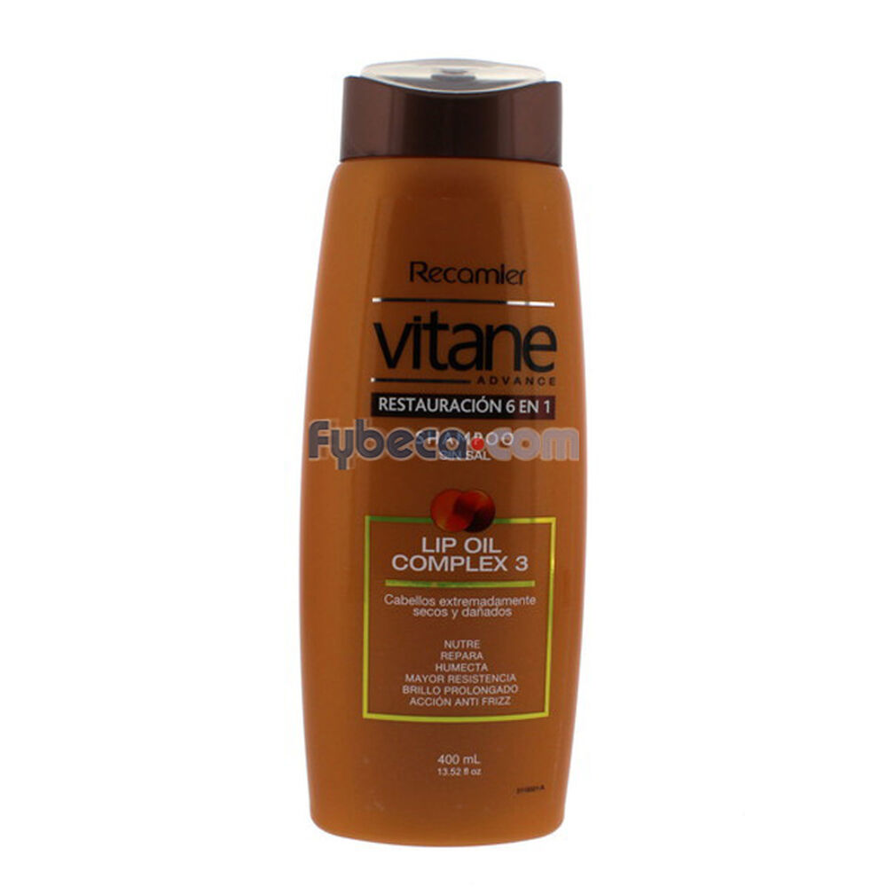 Shampoo-Vitane-Restauración-6-En-1-400-Ml-Frasco-imagen