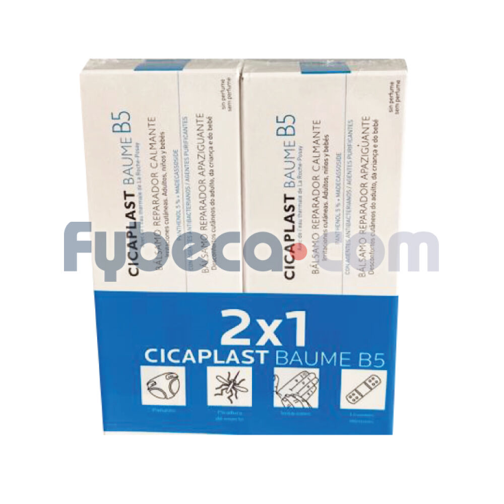 B&aacute;lsamo-Calmante-Cicaplast-Baume-B5-2x40-Ml-Unidad-imagen