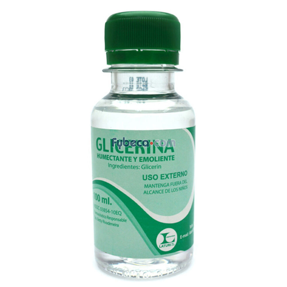 Glicerina Laturi 100 Ml Frasco