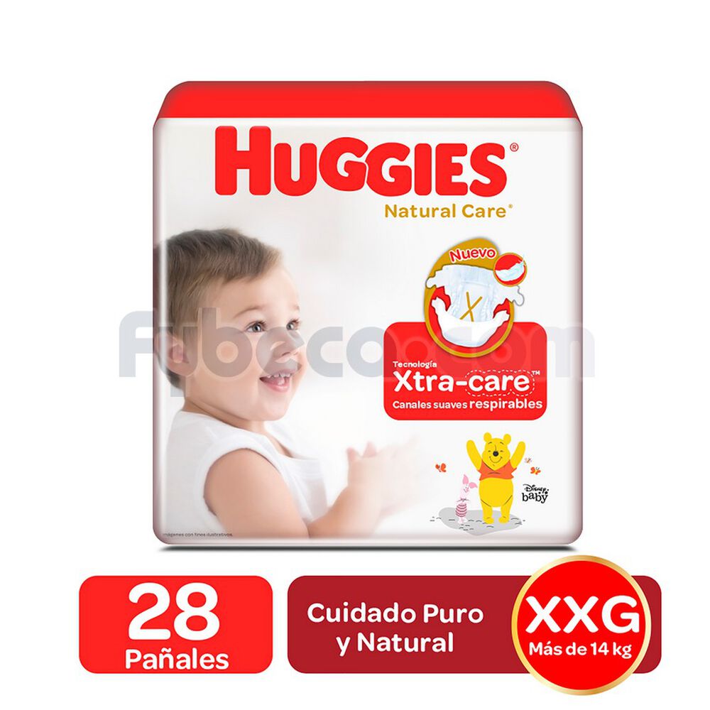 Pañal-Huggies-Natural-Care-Xxg-5/28-imagen