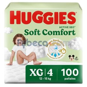 Pa&ntilde;ales-Huggies-Soft-Comfort-Etapa-4/XG-100-Un-imagen