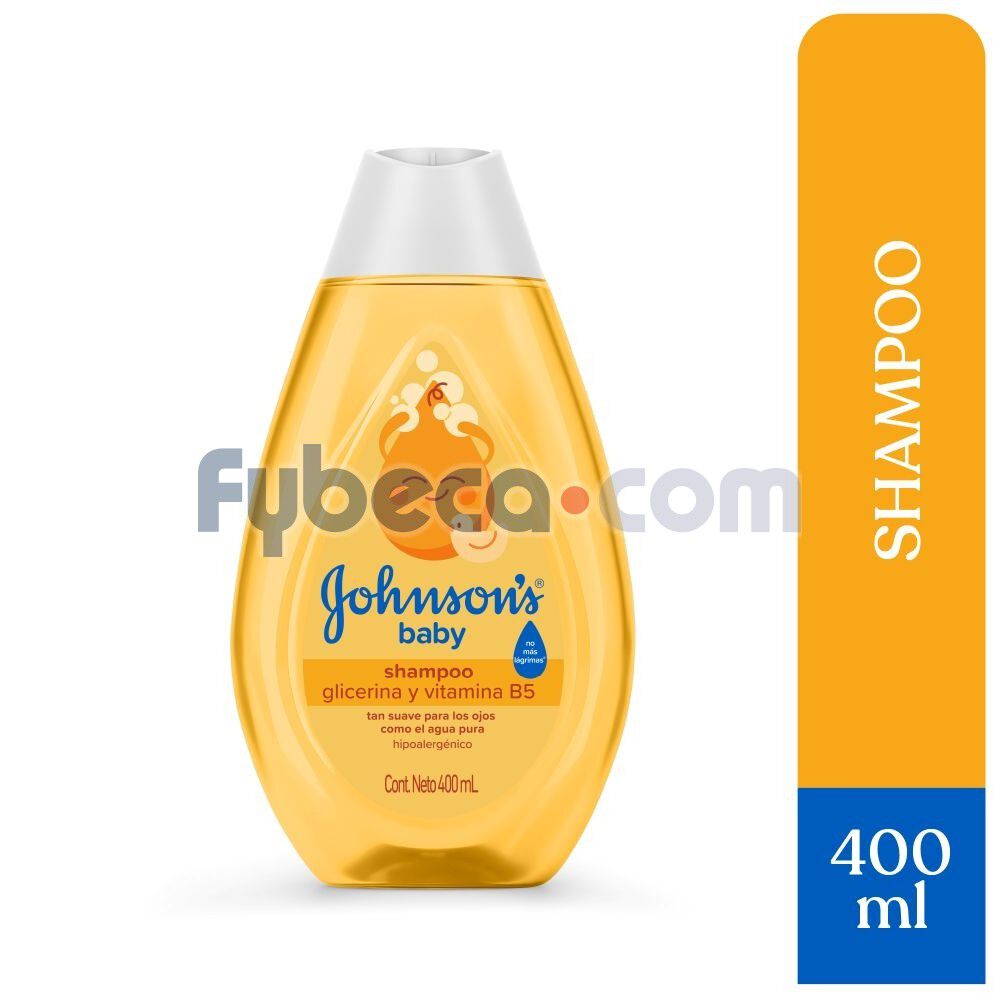 Shampoo-Johnson's-Baby-Regular-400-ml-Botella-Unidad-imagen-1