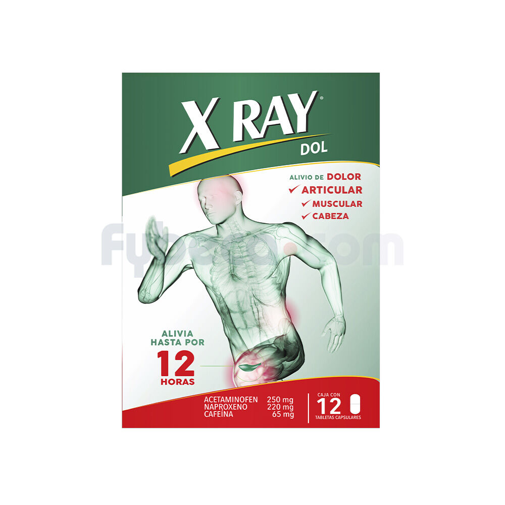 X-Ray-Dol-Tabs-C/12-Suelta-imagen