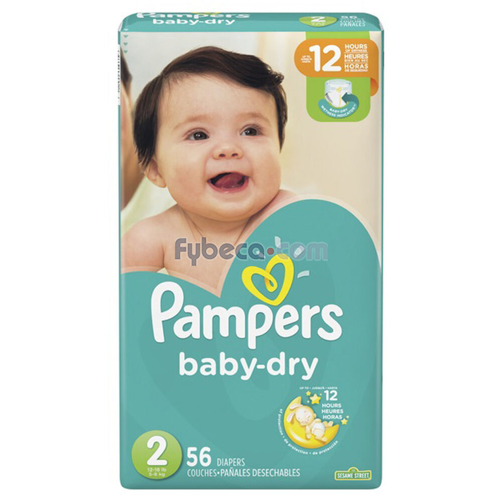 Pañales-Baby-Dry-Plaza-Sésamo-M-56-Unidades-imagen