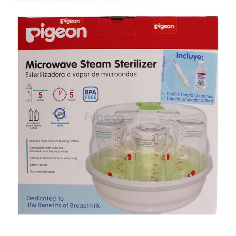 Pigeon – Esterilizador de Biberones para Microondas