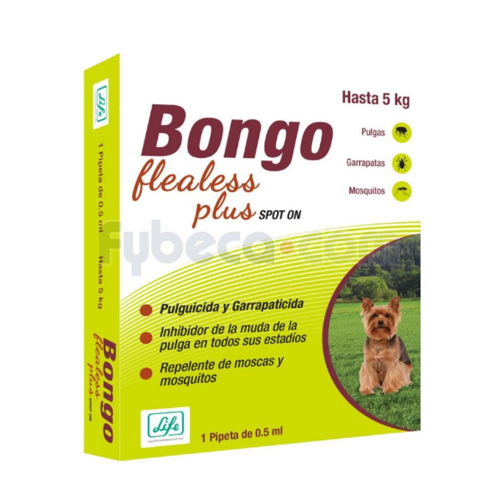 Bongo-Flealess-Plus-Externo-Perros-0-5-Kg-Pipeta--0.5-Ml-C/1-imagen