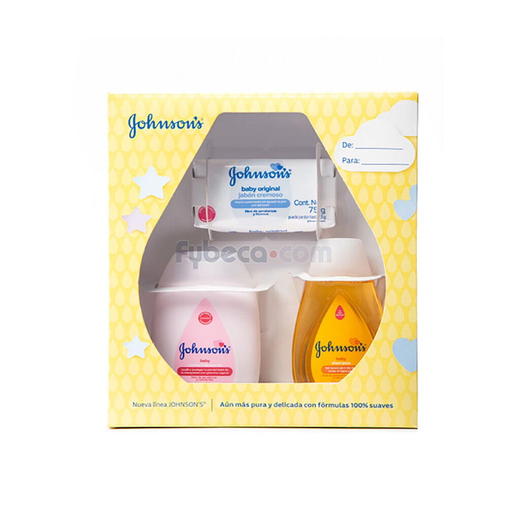 Set-Pequeño-De-Bebé-Johnson´S-Baby-Paquete-imagen