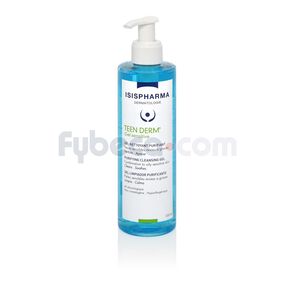 Gel-Limpiador-Facial-Isispharma-Teen-Derm-Sensitive-250-Ml-Frasco-imagen